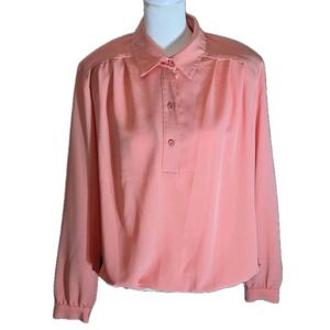 Da Rue For Drapers & Damons Peach Top Size 12‎
